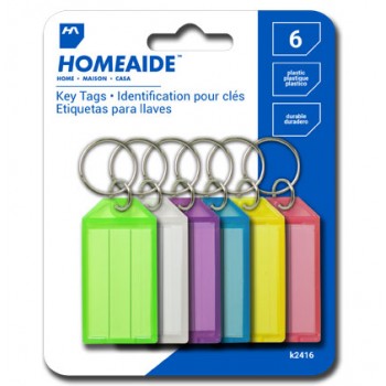 Homeaide Identification pour clés - 6 Pièces