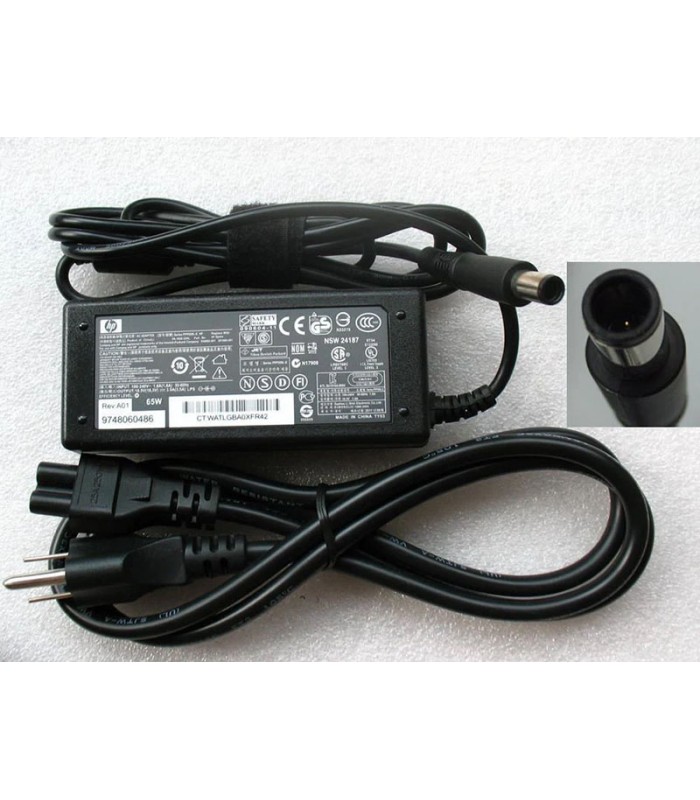 HP Adaptateur CA18.5V-3.5A (7.4x5.0mm)