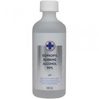 Isopropyl Rubbing Alcohol, Liquid, Antiseptic 500ml 99%