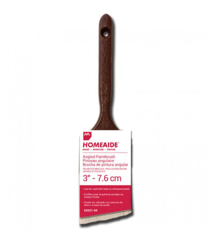 Homeaide Angled Paintbrush 3 in.