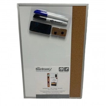 TABLEAU MAGNÉTIQUE EFFAÇABLE À SEC AVEC ACCESSOIRES (11 X 17 pouces)