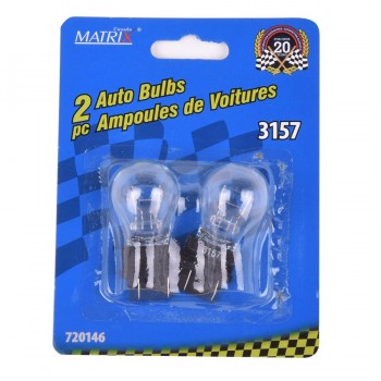 Ampoules de Voitures Matrix 3157 - Paquet de 2