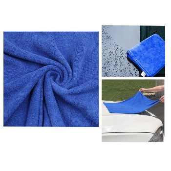  Chiffon de séchage en microfibre - 16 po. x 24 po. - Bleu