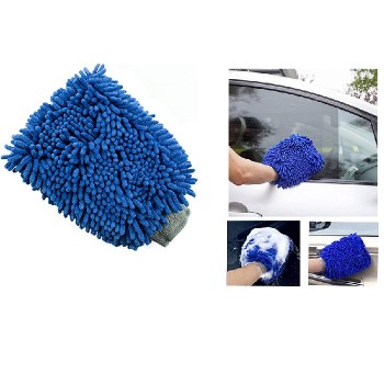 Gant de lavage en microfibre