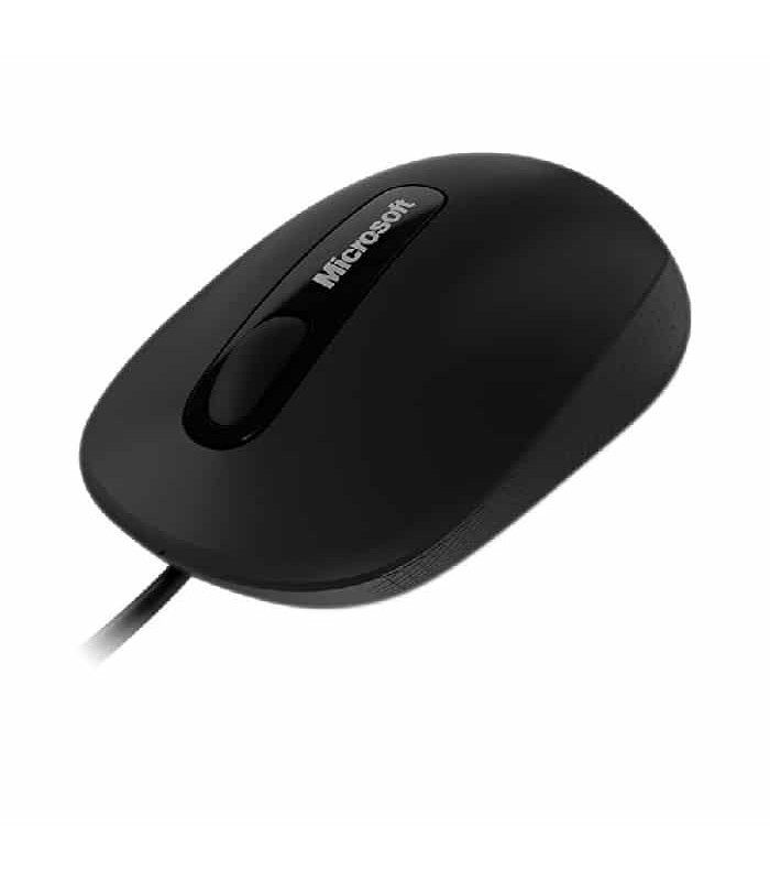 Microsoft Wired Optical Mouse with 3 Buttons - 1000 DPI - USB - Black