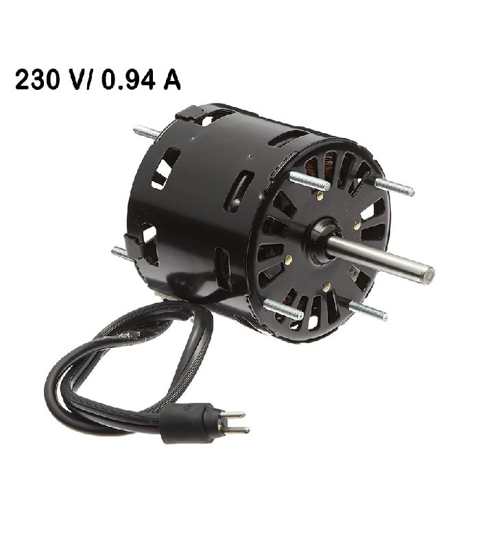 Motor for Ventilation System - Shaft 2-1/4 in. X 5/16 in. - 230 V - 1550 RPM