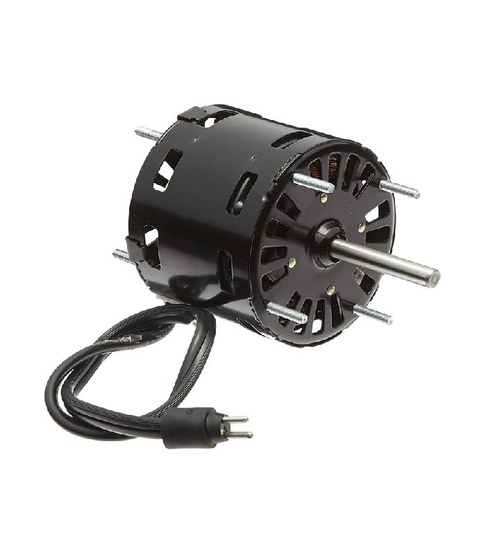 Motor for ventilation system - Shaft 3 X 5/16 in - 115 V - 1550 RPM