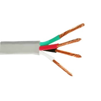 Multi-Stranded Wire Cable - 4C/22 AWG - FT4 - Grey - Sold by Meter