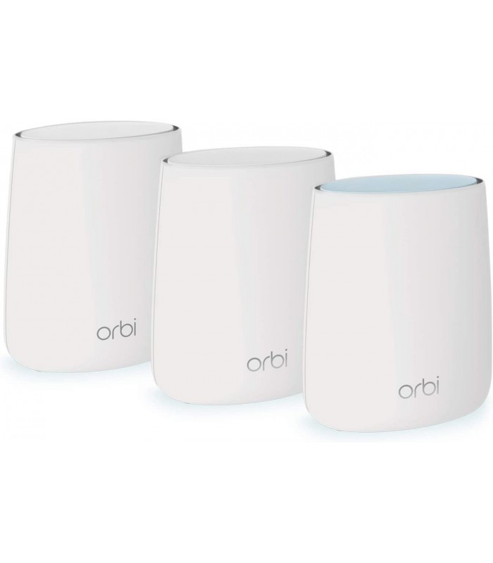 NETGEAR Orbi Tri-band Whole Home Mesh WiFi System with 2.2Gbps speed (RBK23)