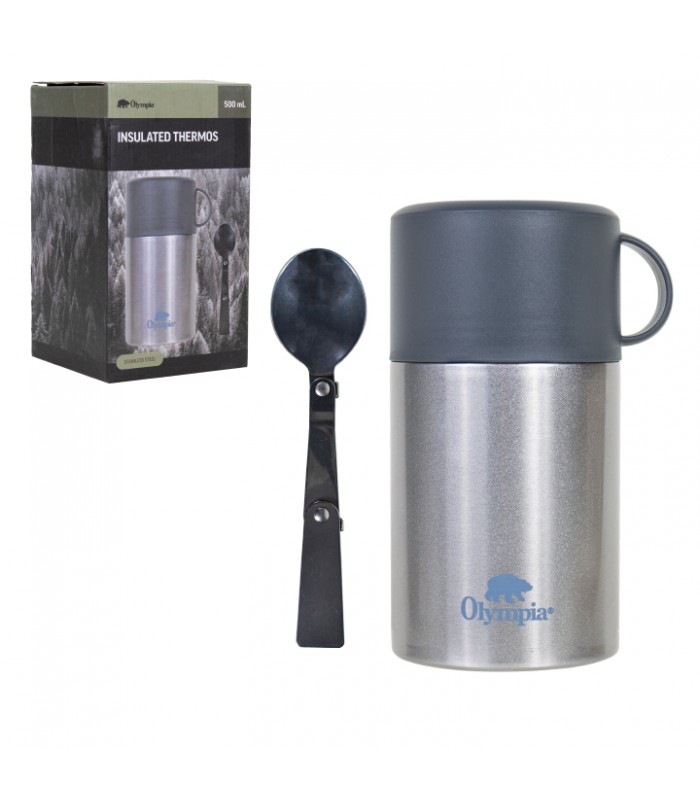 Olympia Thermos Isolé Acier Inoxydable 500ml