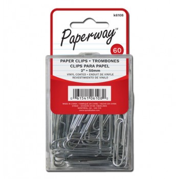 Paperway Trombones 50 mm - Paquet de 60
