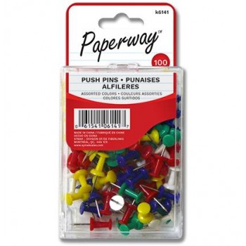 Paperway Punaises - Paquet de 100