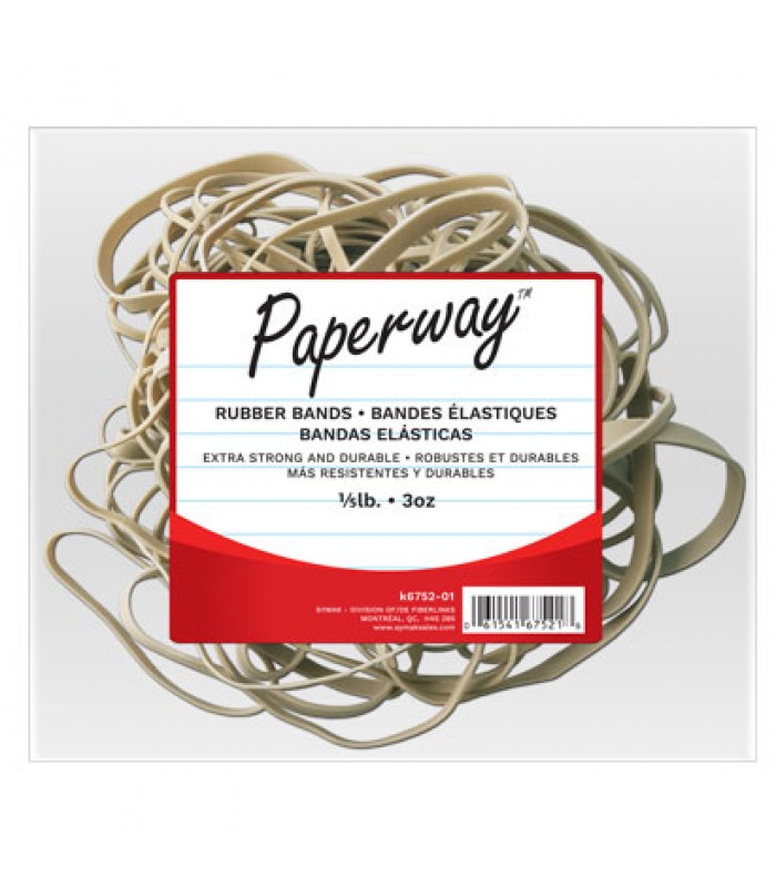 Paperway Rubber Bands 3 oz.