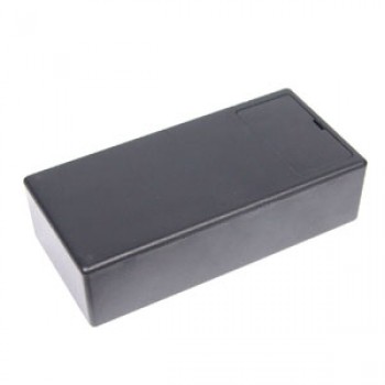 PureVolt Boîtier en plastique ABS - 141 mm x 72 mm x 32 mm - Noir