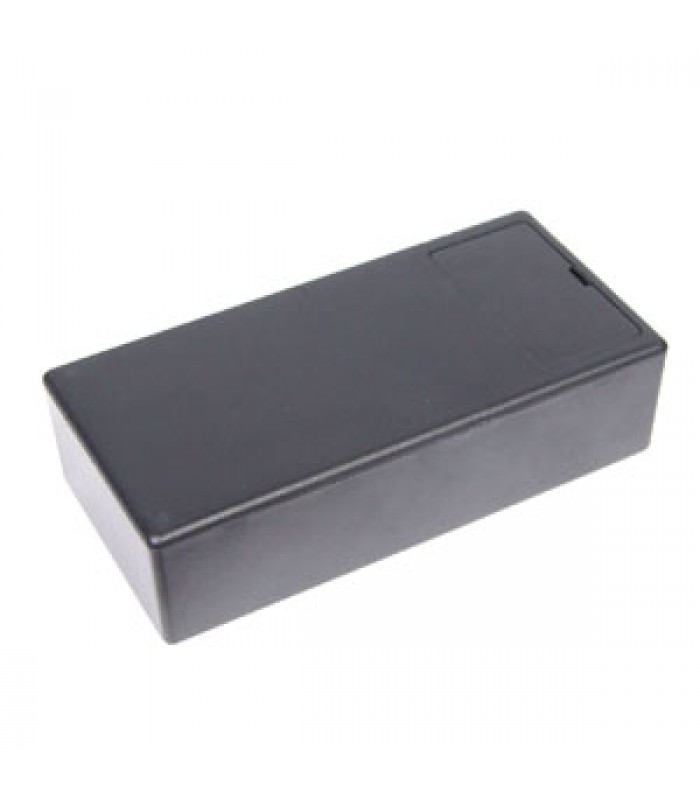 PureVolt ABS Plastic Box - 141 mm x 72 mm x 32 mm - Black