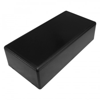 PureVolt ABS Plastic Box – 155 mm X 76 mm 43 mm - Black