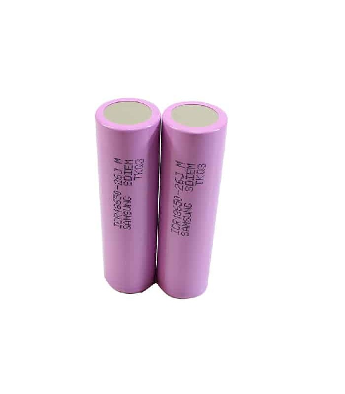 PureVolt Rechargeable Li-Ion ICR 18650 Battery - 3.63 V - 2600 mAh - Pack of 2