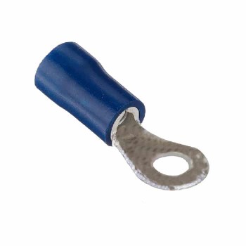 PureVolt Terminal à anneau - Vis #6 - 14-16 AWG - Bleu - Paquet de 10