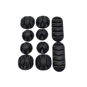 RedLink Assortiment de supports adhésifs pour câble - 10 pièces