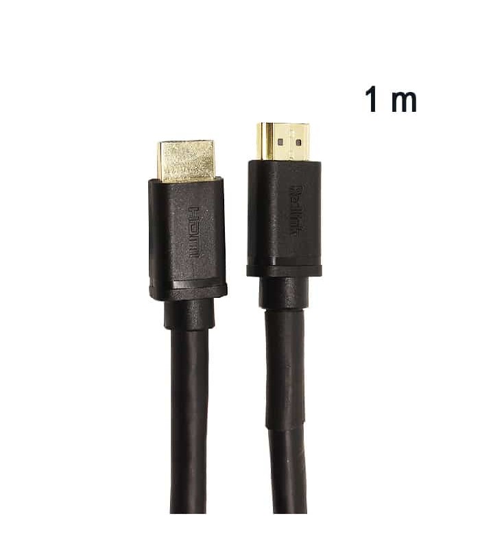 RedLink Câble HDMI 2.0 mâle à mâle - CL3/FT4 - Noir - 1 m