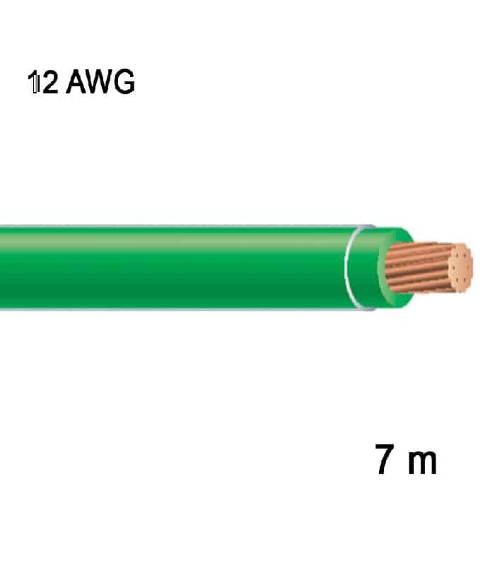 RedLink Stranded Copper Wire - 1C/12 AWG - Green - 7 m