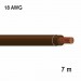 RedLink Stranded Copper Wire - 1C/18 AWG - Brown - 7 m