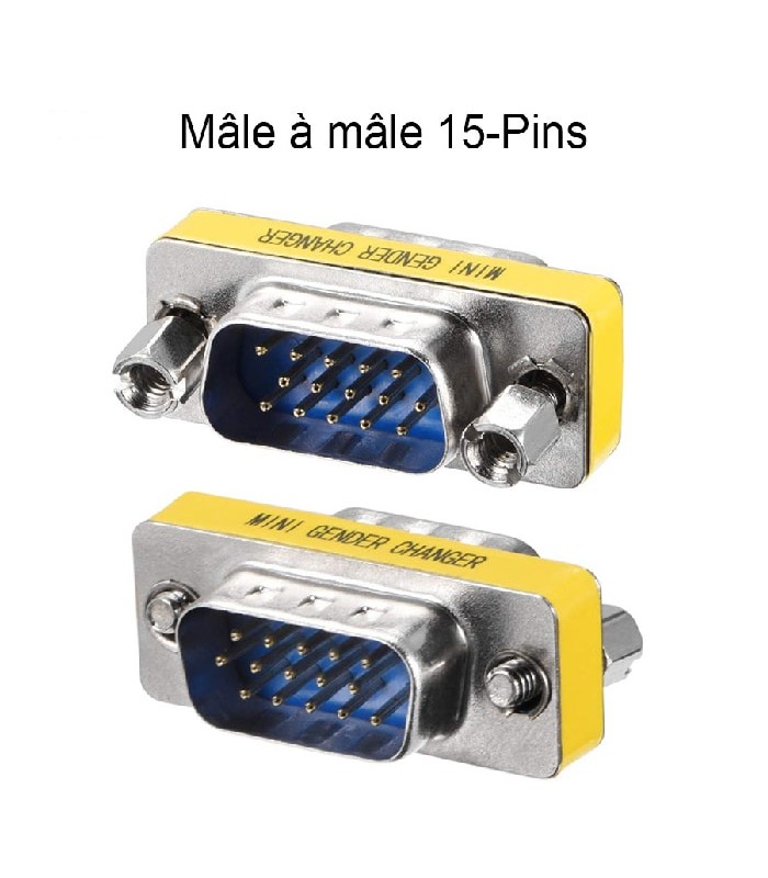 RedLink Coupleur VGA 15-pins mâle à mâle