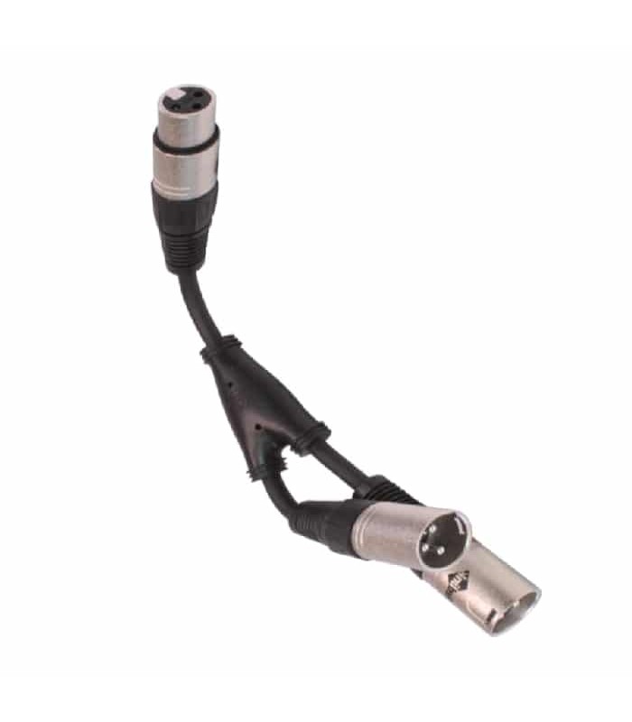 RedLink XLR Female to 2 Male Splitter - 20 cm