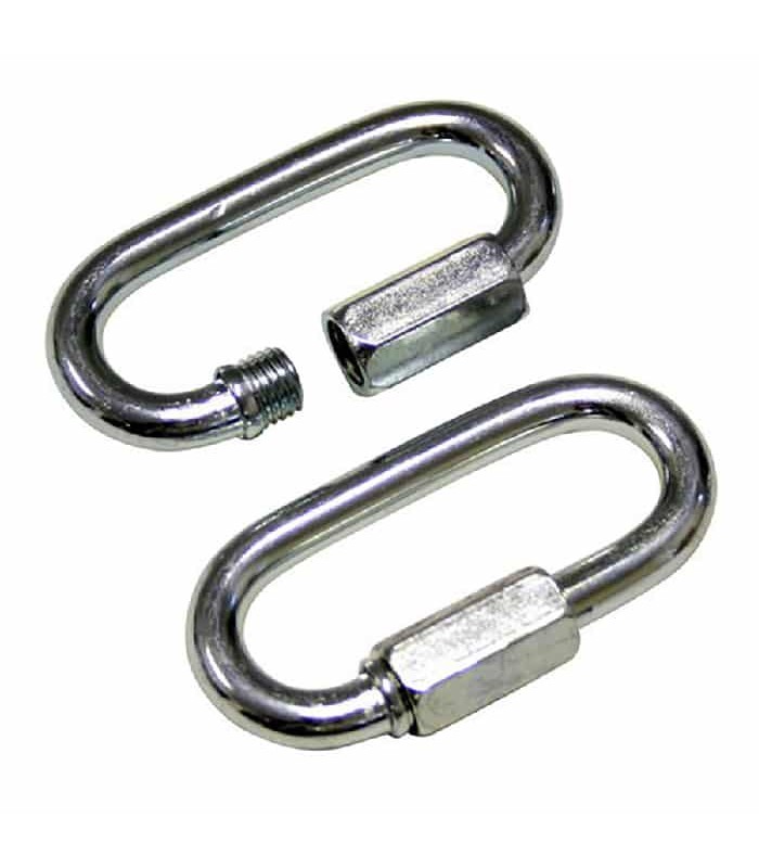 Reese Safety Chain Clip Quick Link - 5/16 in. - 5000lbs - Pack of 2