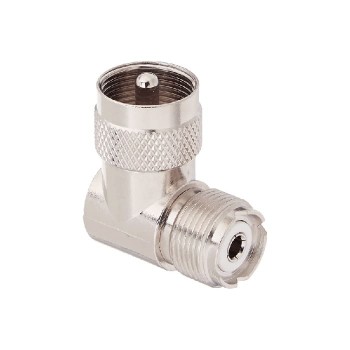 Roadpro Right Angle PL-259 Male to SO-239 Female Adapter