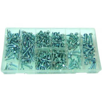 Rodac RDMS200 - Self-Drilling Metal Screw Assortment - 200 Pieces