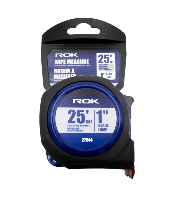 ROK 25 ft. Fractional Tape Measure