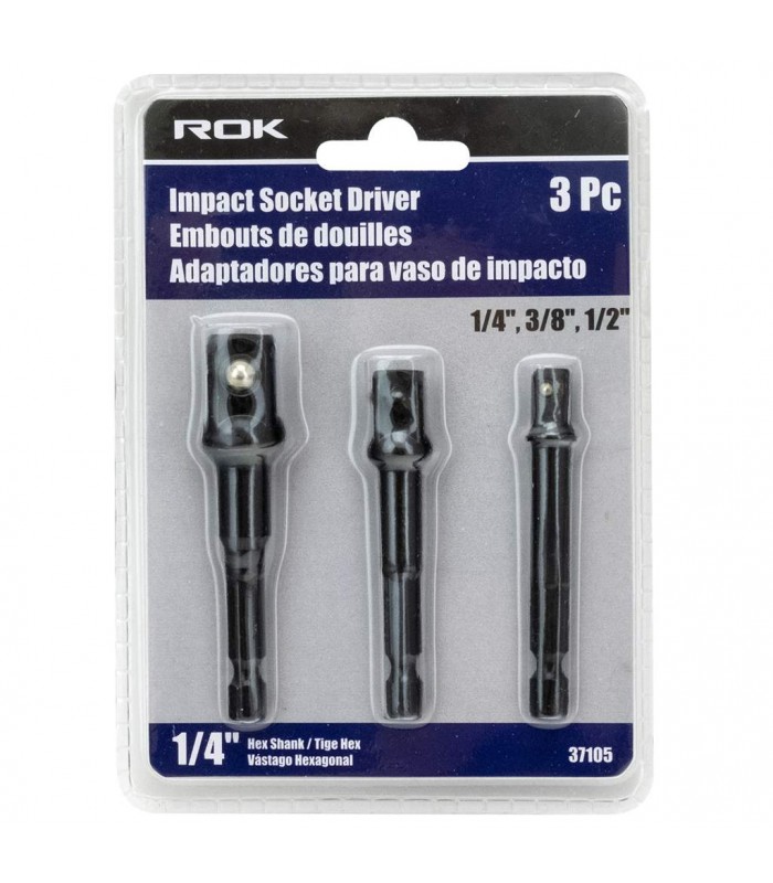 ROK Impact Socket Driver - Set of 3