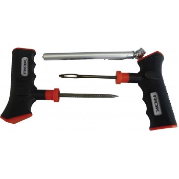 Ensemble de réparation de pneu ROK (poignée pistolet)