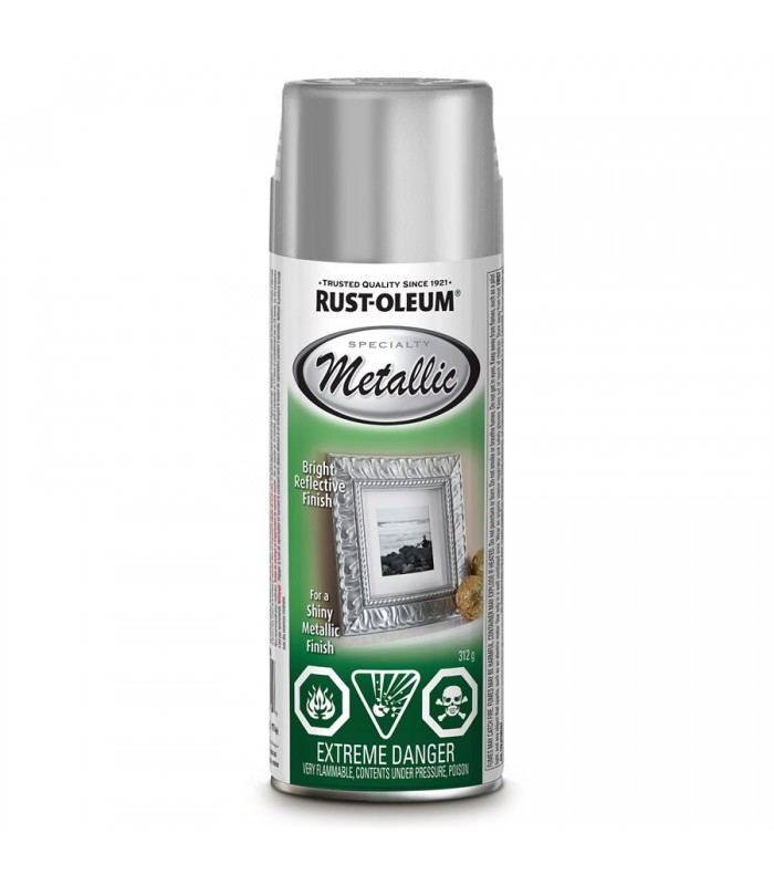 Rust-Oleum Paint Spray 312G Metallic SIlver