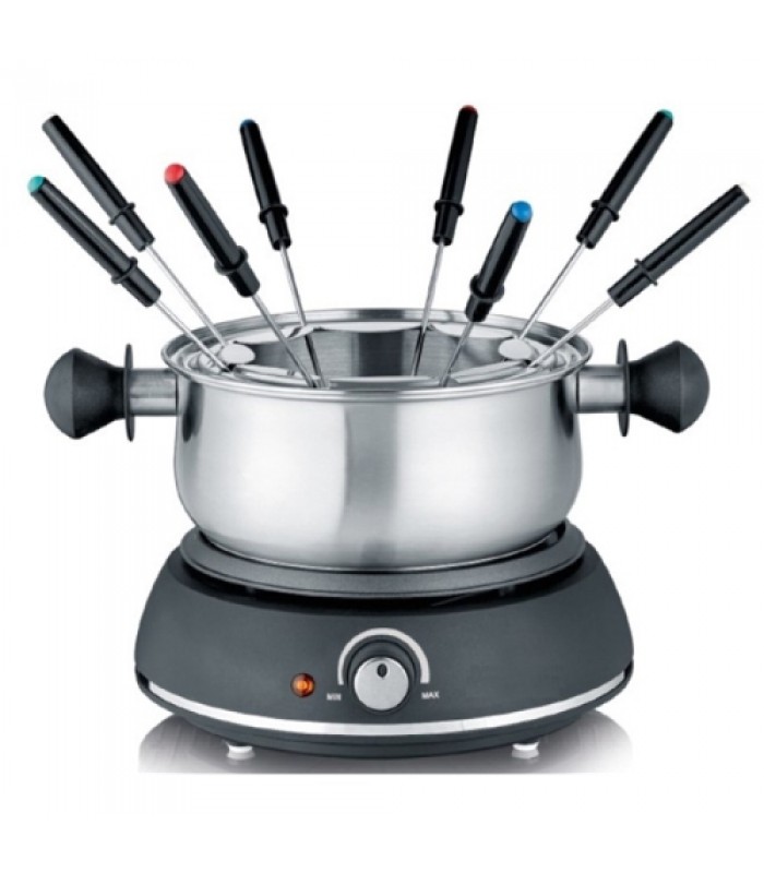 Salton Electric Fondue Set in Stainless