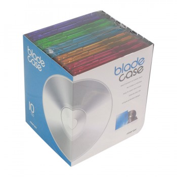 Side Loading Storage Case for CD/DVD (Colors) – 10 pcs