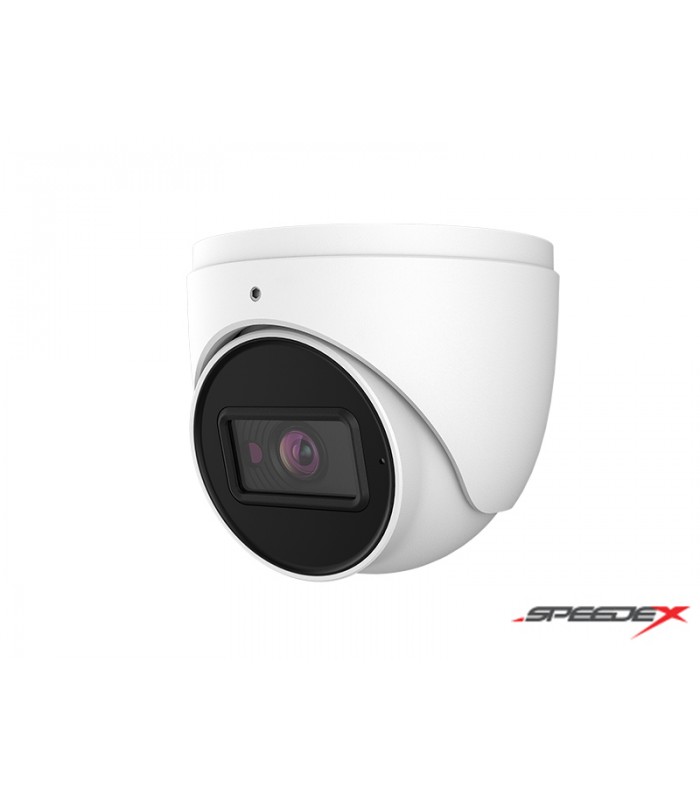 Speedex 7584AS1 4K/8MP, HD Turret/Dome Camera Lentille 3.6MM - Blanc