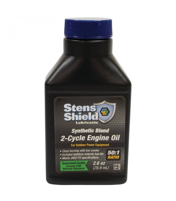 Stens Shield Huile moteur 2 temps Mélange synthétique 50:1 76,9 ml