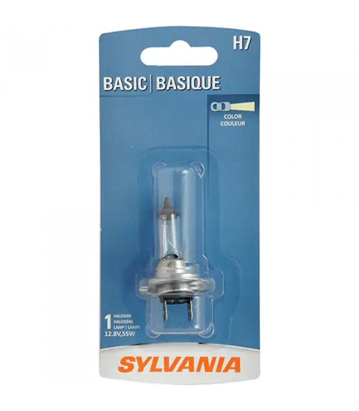 Sylvania H7 Basic Halogen Headlight - Single Pack