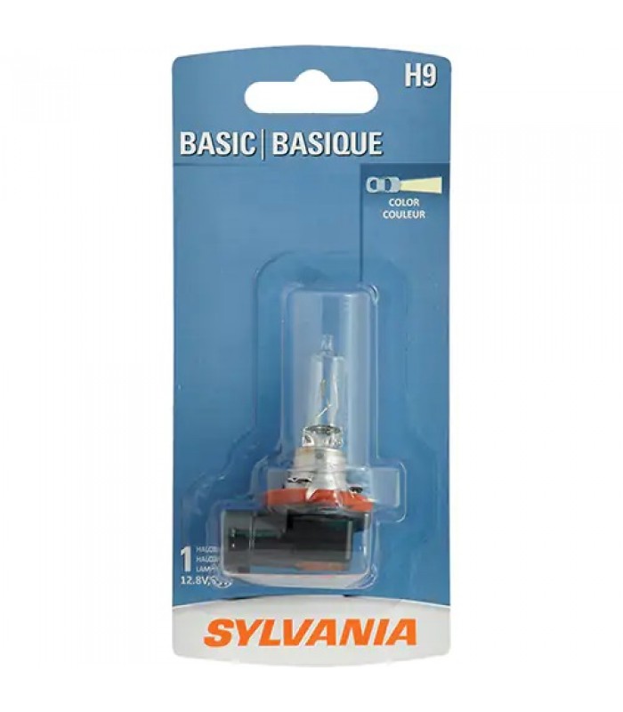 Sylvania H9 Basic Halogen Headlight - Single Pack