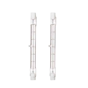 T3 RCD Type J 118mm Halogen Bulb - 130V - 100W - RSC Double Contact - Soft White - Pack of 2