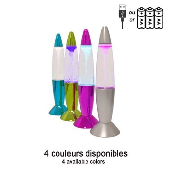 Tornado Effect Lamp with Changing Colors - 35.56 cm - Various Colors