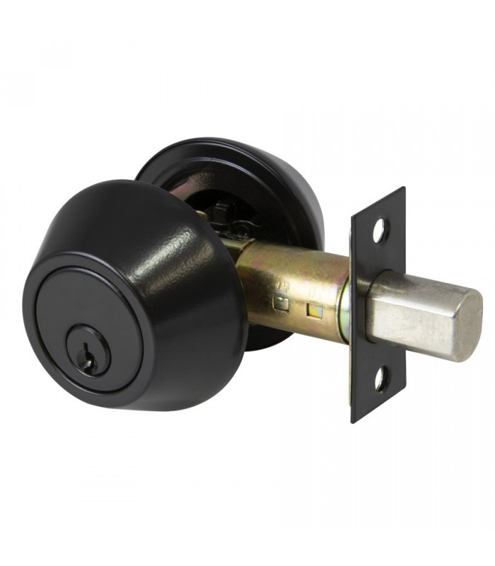 Tough Guard Door Lock Double Cylinder Deadbolt Black