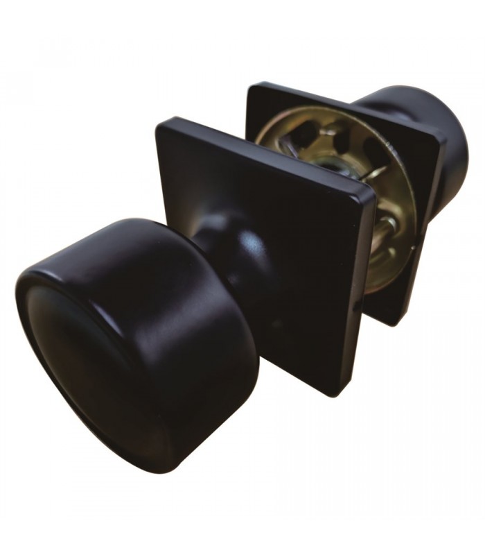 Tough Guard Door Lock Hallway Knob Cove Matte Black