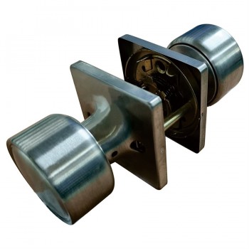 Tough Guard Serrure de porte Couloir Bouton Cove Nickel Satiné