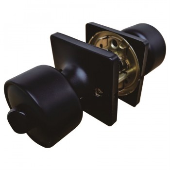 Tough Guard Serrure de porte Bouton intimité Noir Mat