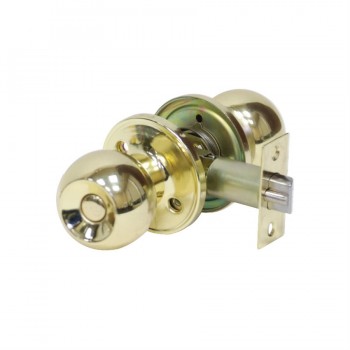 Tough Guard Door Lock Knob Privacy Polished Brass