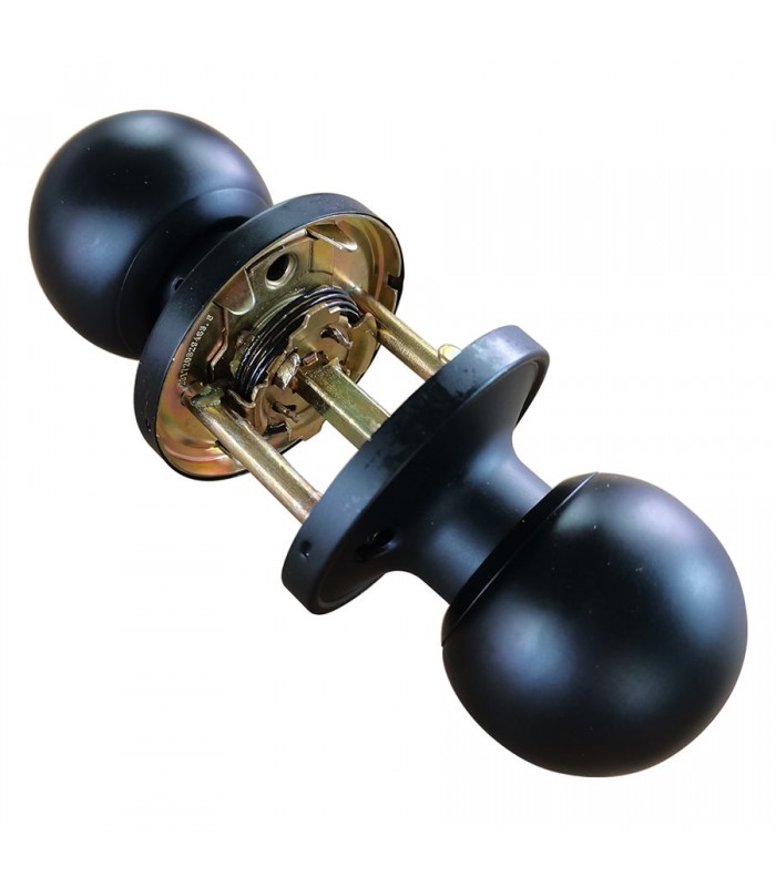 Tough Guard Door Lock Passage Knob Black