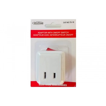 Wellson adaptor with ON/OFF Switch